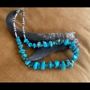 Vintage Estate Kingman and Navajo Pearl Necklace